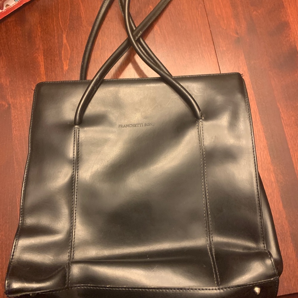 Black Franchetti Bond shoulder bag